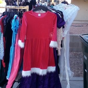 Holiday Time Red Christmas Blouse